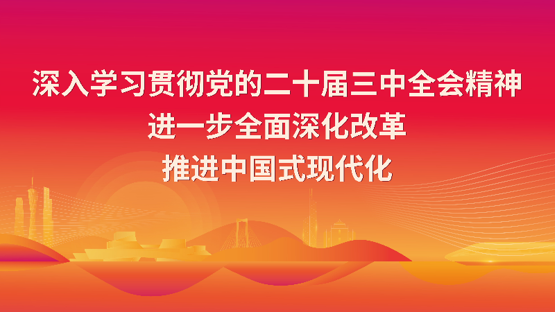 學習宣傳貫徹黨的二十屆三中全會精神